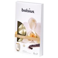 Bolsius smeltbare geurwax vanille 6st - thumbnail