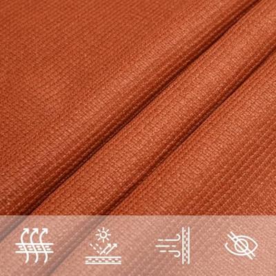 Zonnezeil 160 g/m² 2,5x3 m HDPE oranje - thumbnail