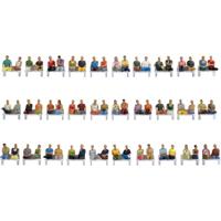 NOCH 0016072 H0 Megavoordeelset zittende reizigers figuren Geverfd, Zittend - thumbnail