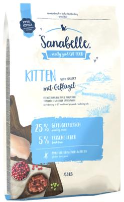 Sanabelle Kitten kattenvoer met gevogelte 10 kg Sanabelle Kitten kattenvoer met gevogelte 10 kg