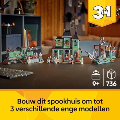 Lego Creator 31167 3in1 Spookhuis