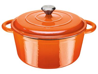 ERNESTO Gietijzeren braadslede (Oranje) ERNESTO Gietijzeren braadslede (Oranje)