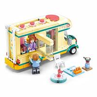 Sluban camper (girl's dream) bouwstenen set - thumbnail