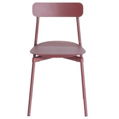 Petite Friture Fromme eetkamerstoel Red Brown Petite Friture Fromme eetkamerstoel Red Brown