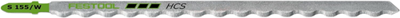 Festool Accessoires decoupeerzaagblad s 155/w/3 - 204345 Festool Accessoires decoupeerzaagblad s 155/w/3 - 204345