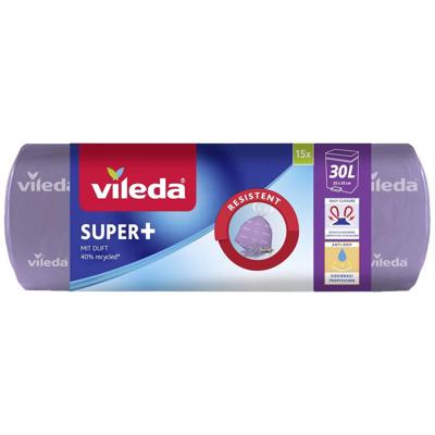 Vileda SUPER+ 30L Lavendel 171945 Afvalzak 30 l Lavendelgeur 15 stuk(s) Vileda SUPER+ 30L Lavendel 171945 Afvalzak 30 l Lavendelgeur 15 stuk(s)