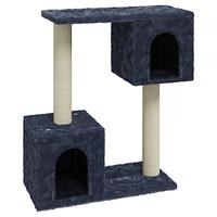 VidaXL Kattenmeubel met sisal krabpalen 60 cm donkergrijs - thumbnail