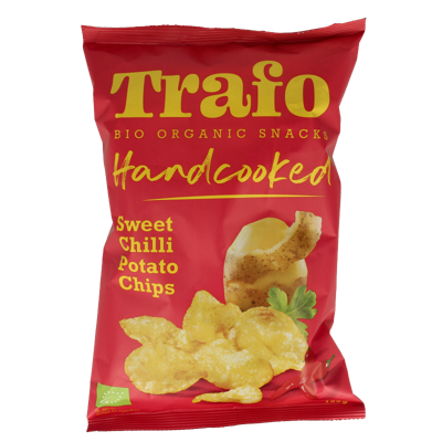 Trafo Chips handcooked sweet chili bio 125 Gram