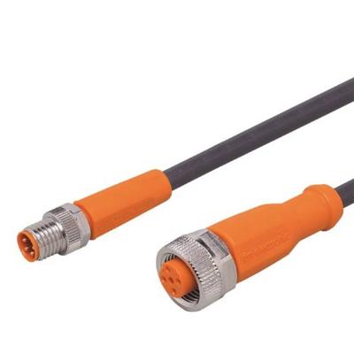 ifm Electronic EVC297 Verbindingskabel Aantal polen (sensoren): 4, 5 Stekker, recht, Bus, recht 1 m 1 stuk(s)