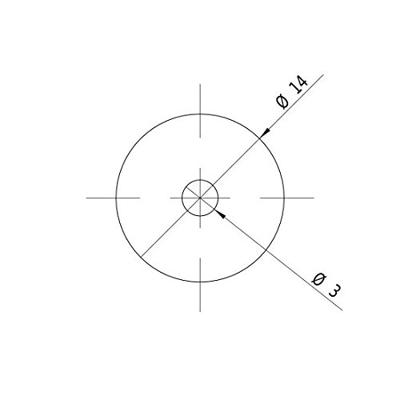 Picotronic Lasermodule Punt Rood 0.9 mW MDD650-0,9-5(14x30)