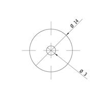 Picotronic Lasermodule Punt Rood 0.9 mW MDD650-0,9-5(14x30) - thumbnail