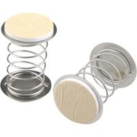 Creativ Company Veer, h: 4,5 cm, d 3,5 cm, 20 stuk/ 1 doos - thumbnail