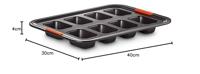 LE CREUSET - Patiliss - Bakvorm voor 8 cakejes - thumbnail