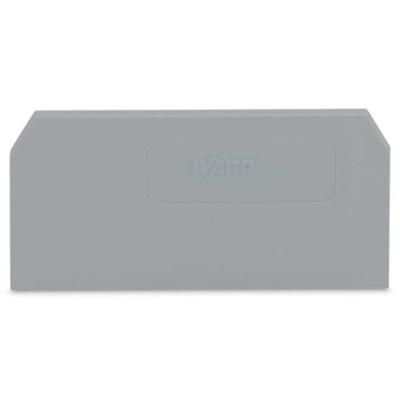 WAGO 281-328 Afsluit- en scheidingsplaat Grijs 100 stuk(s)