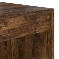 Bureau Gerookt eiken 90 x 50 x 76 cm Bewerkt hout - thumbnail