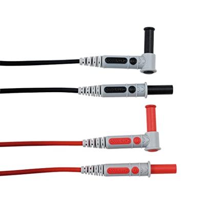 Chauvin Arnoux Meetsnoerenset 4mm-veiligheidsstekker 4mm-veiligheidsbus 1.5 m Rood, Zwart 1 set(s)
