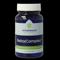 Vitakruid RelaxComplex oa Magnesium Tauraat & Vitamine D3 30 Tabletten - thumbnail