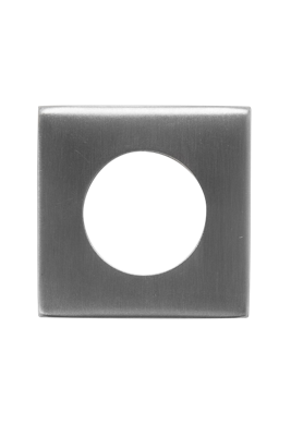 Rozet rvs vierkant Rozet rvs vierkant