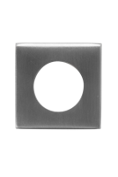 Rozet rvs vierkant - thumbnail