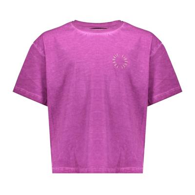 Frankie & Liberty Meisjes t-shirt - Paris - Purple Pink
