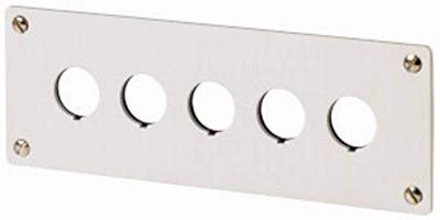 Eaton M22-E5 Inbouwframe 5 inbouwplaatsen (Ø x h) 22 mm x 72 mm Grijs 1 stuk(s)