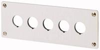 Eaton M22-E5 Inbouwframe 5 inbouwplaatsen (Ø x h) 22 mm x 72 mm Grijs 1 stuk(s) - thumbnail