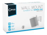 Cavus CMSOW Draai-Kantelbare Muurbeugel voor Sonos One Wit - thumbnail
