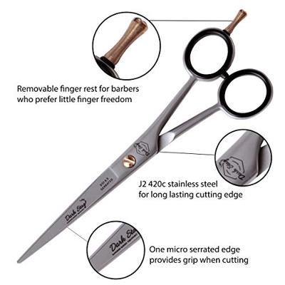 Dark Stag Scissors Barber Scissor DS1 6" 1Stuks Dark Stag Scissors Barber Scissor DS1 6" 1Stuks