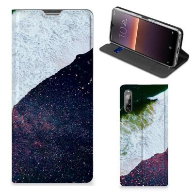 Sony Xperia L4 Stand Case Sea in Space Sony Xperia L4 Stand Case Sea in Space