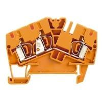 Weidmüller 1770870000 Doorgangsserieklem Spanveer Oranje 100 stuk(s) - thumbnail