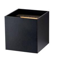 GardenLights Vierkante muurlampMauri 12v 10cm zwart - 3177011 - thumbnail