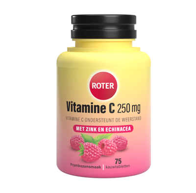 Roter Vitamine C 250 mg Met Zink Tabletten