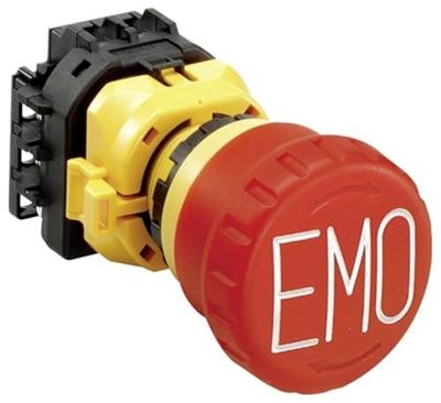 Idec XW Series Noodstopschakelaar 250 V 5 A IP65, IP67, IP69K 1 stuk(s)