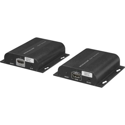 Monacor INS-100Z Extender (verlenging) LAN (10/100 MBit/s), HDMI Via netwerkkabel RJ45 100 m