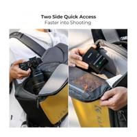 K&F Concept Alpha Air camera rugzak 25L met variabele vakindeling en regenhoes - geel - thumbnail