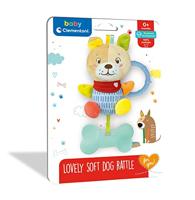 Clementoni baby - pluchen rammelaar hond - thumbnail