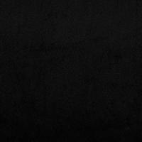 2-delige Loungeset met kussens microvezelstof zwart - thumbnail