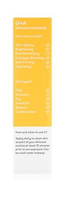 Q+A Zonnebrandcrème Peptide SPF 50