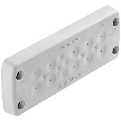Weidmüller CABTITE EP 24/17 GY Kabeldoorvoeringsplaat Thermoplast Grijs 10 stuk(s)