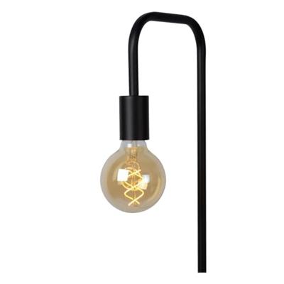 Lucide LORIN - Vloerlamp - 1xE27 - Zwart