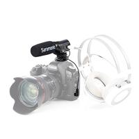 Saramonic sr-m3 mini-microfoon met geïntegreerde verlichting voor DSLR-/camcorder zwart - thumbnail