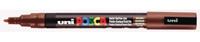 Paintmarker uni posca pc3m f bruin | 6 stuks - thumbnail