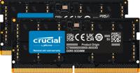 Crucial CT2K64G56C46S5 Werkgeheugenset voor PC DDR5 128 GB 2 x 64 GB On-die ECC 2800 MHz 262-pins SO-DIMM CL46 46-45-45 CT2K64G56C46S5 - thumbnail