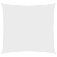 Zonnescherm vierkant 5x5 m oxford stof wit - thumbnail