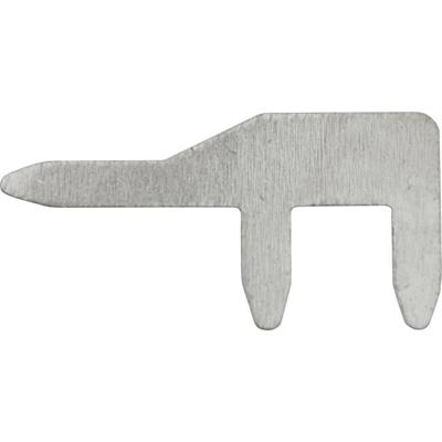 Vogt Verbindungstechnik 1080c.68 Contactpen Contactoppervlakte Vertind 100 stuk(s) (l x b) 8 mm x 0.5 mm