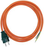 Brennenstuhl Bremaxx aansluitkabel (3 m kabel, voor langdurig gebruik buitenshuis IP44, inzetbaar tot -35 °C, Made in Germany) oranje - thumbnail