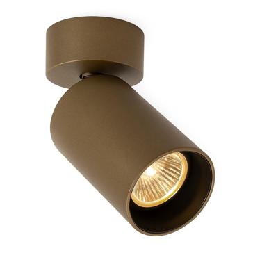 Mila 1 Rond Opbouwspot Brons