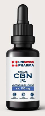 Uniswiss CBN isolate 1% (wateroplosbaar) 10 Milliliter