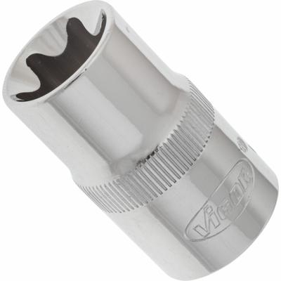 Vigor V2196 Buiten-zesrond (TX) Dopsleutelinzetstuk T 18 1/2 (12.5 mm)