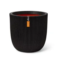 Capi pot bol groove nl 43x41cm - zwart - thumbnail